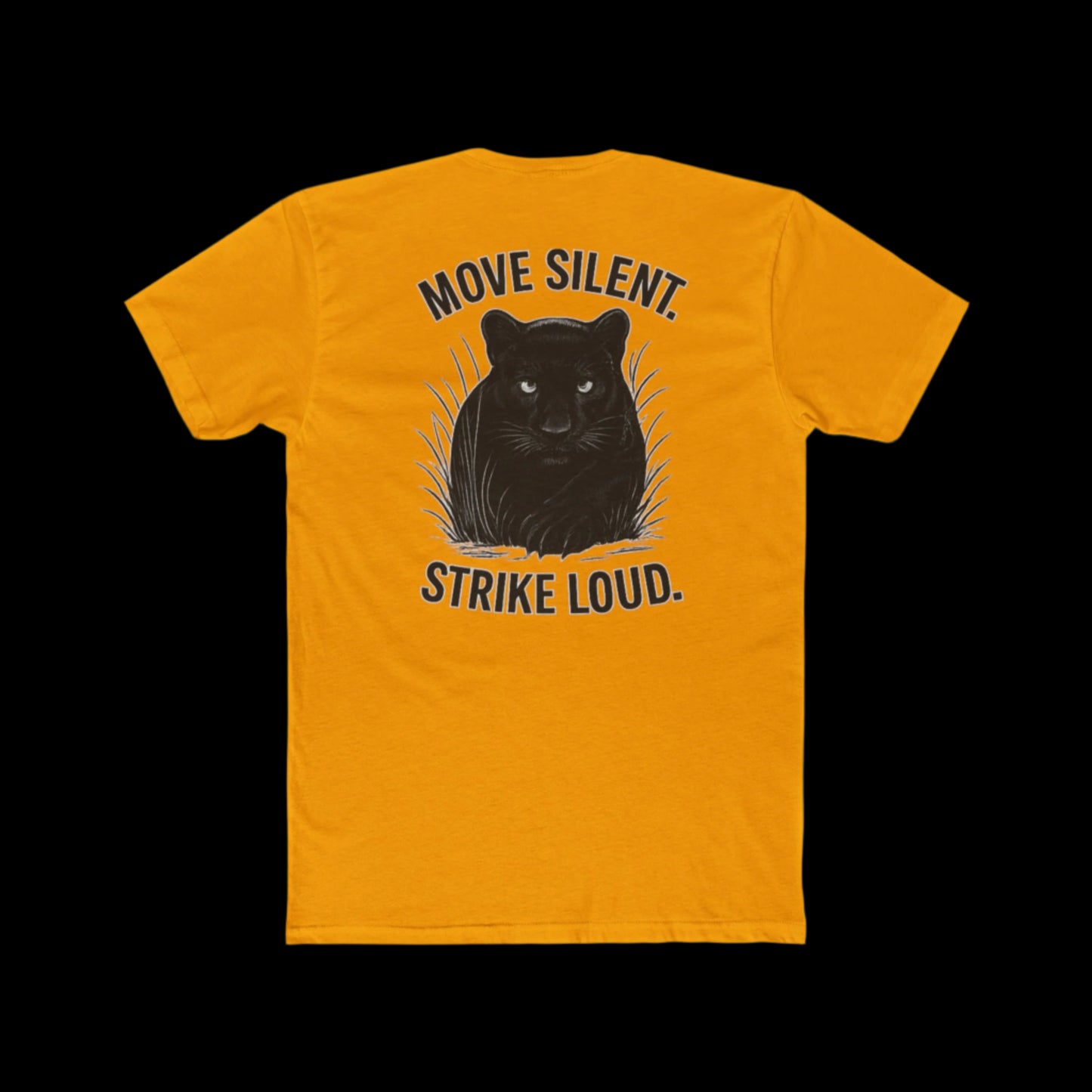 "Silent Killer" - Unisex Cotton Crew Tee