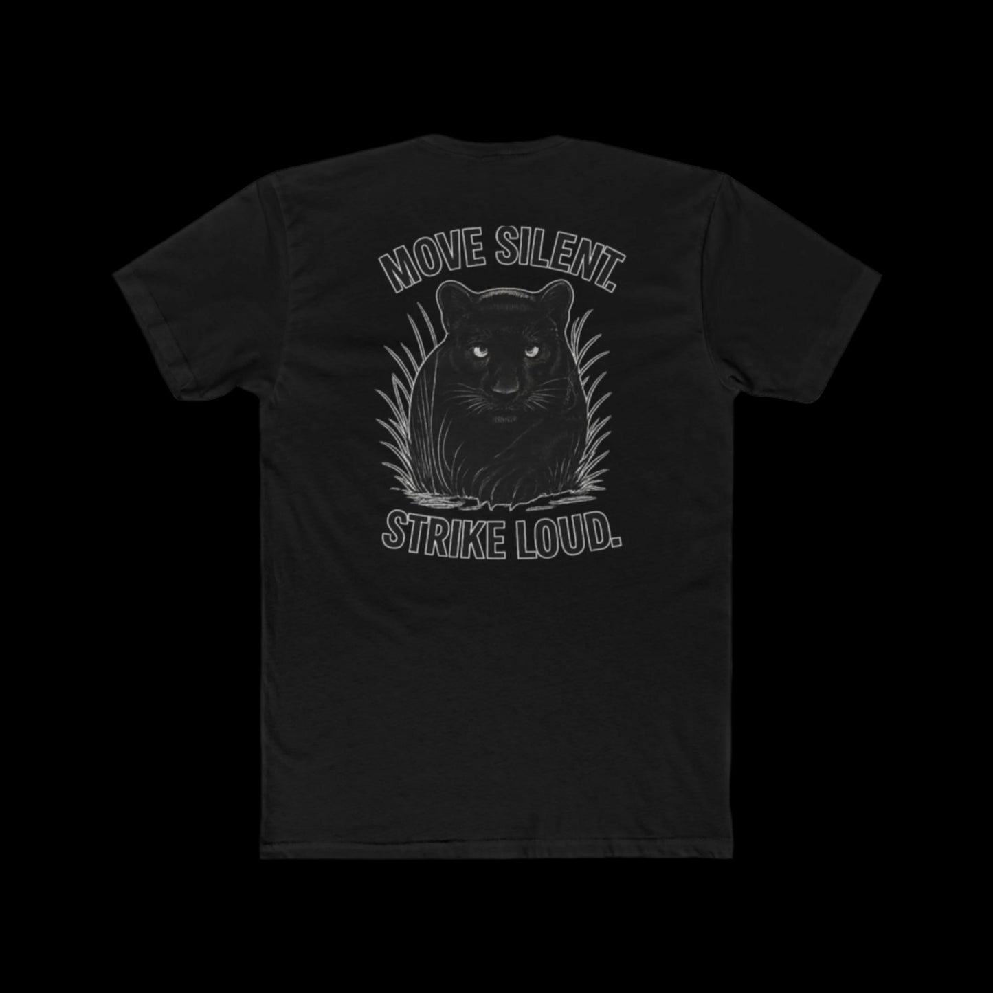 "Silent Killer" - Unisex Cotton Crew Tee