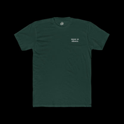 "Move In Silence" - Unisex Cotton Crew Tee