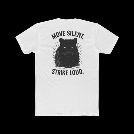 "Silent Killer" - Unisex Cotton Crew Tee