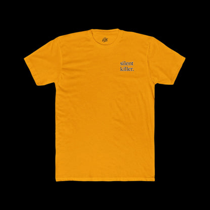 "Silent Killer" - Unisex Cotton Crew Tee