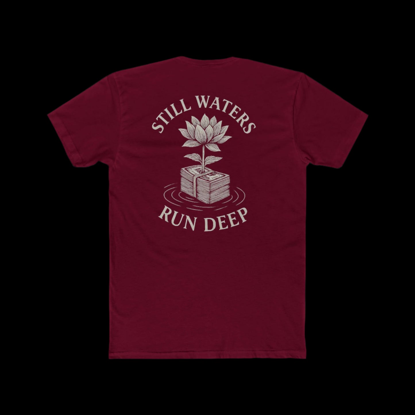 "Move In Silence" - Unisex Cotton Crew Tee