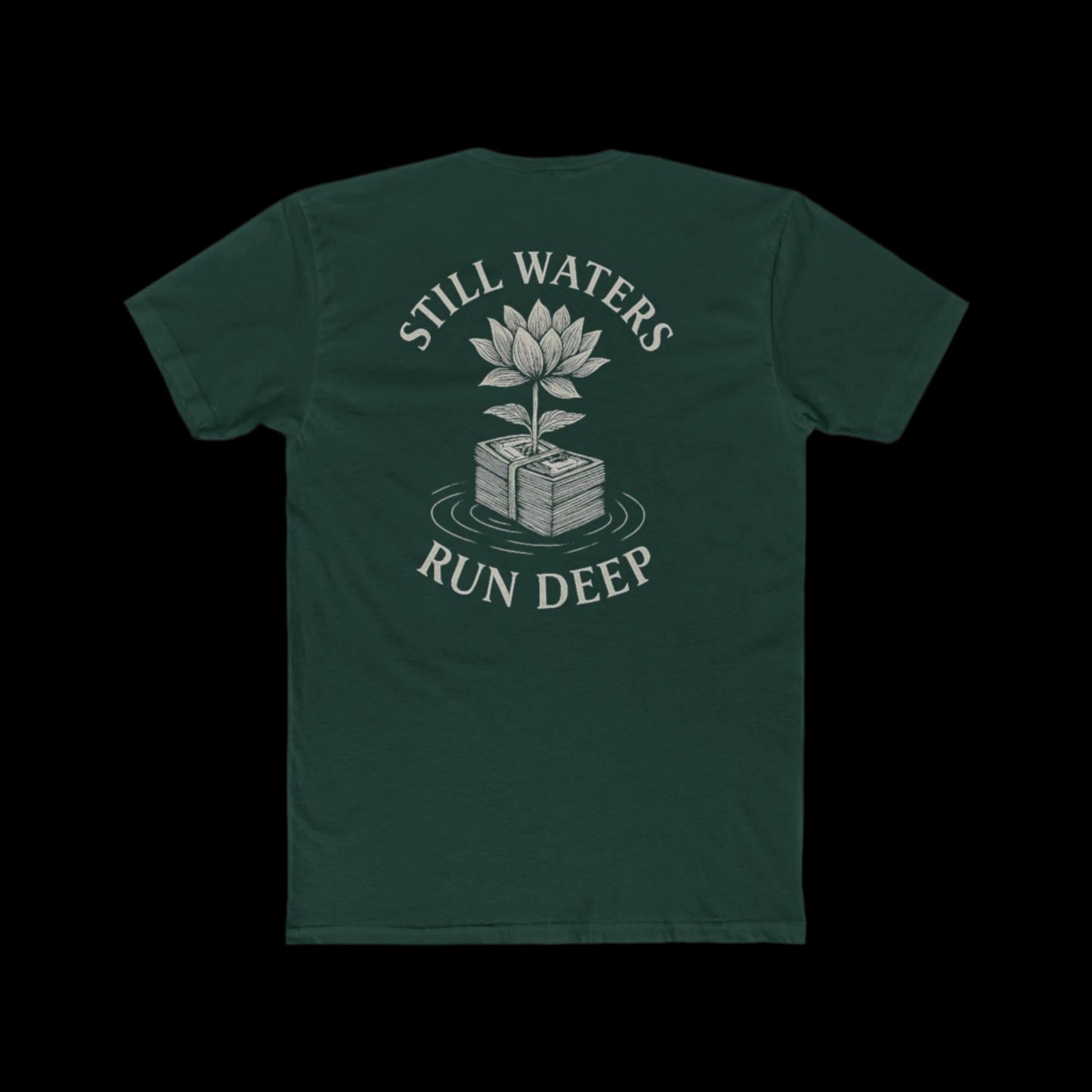 "Move In Silence" - Unisex Cotton Crew Tee