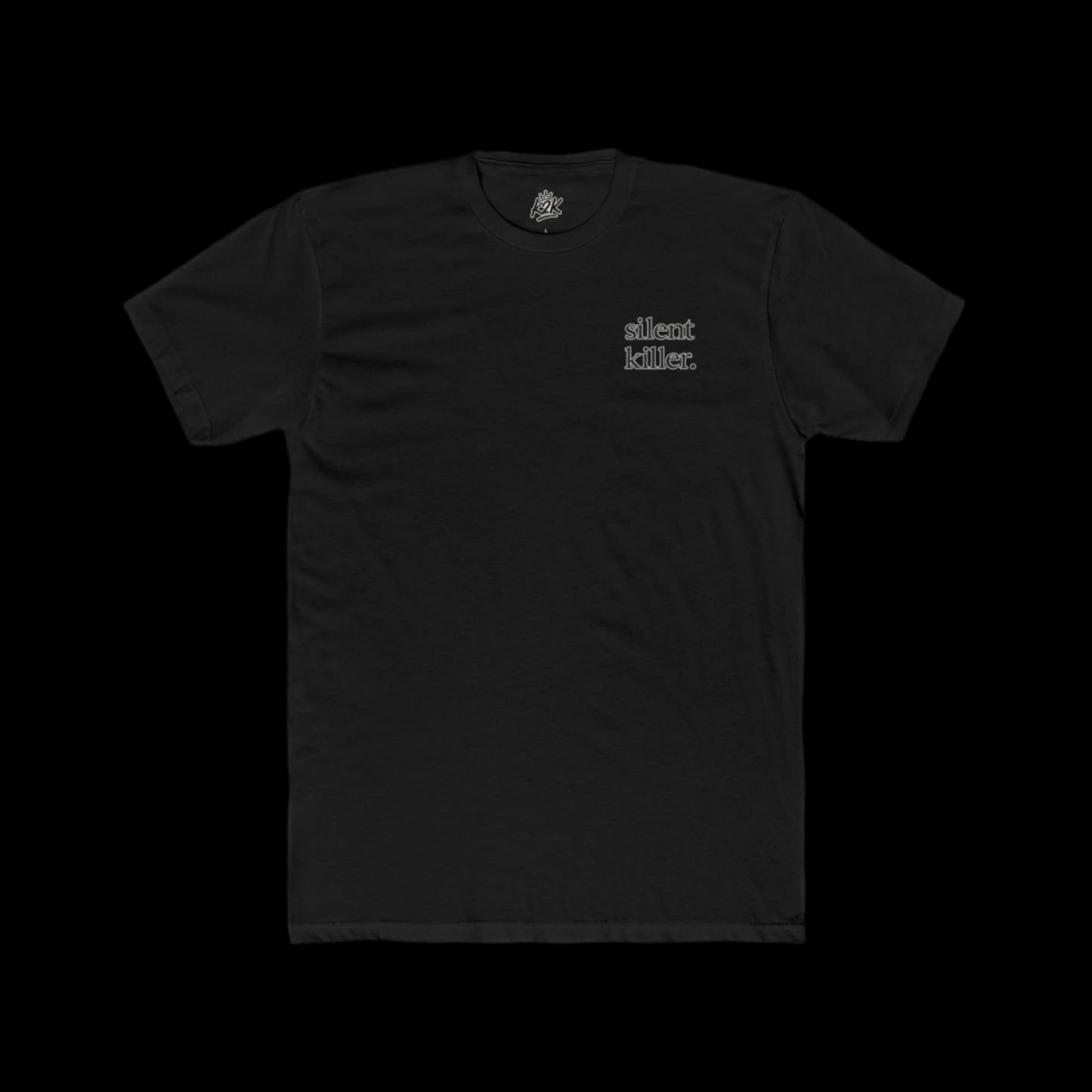 "Silent Killer" - Unisex Cotton Crew Tee
